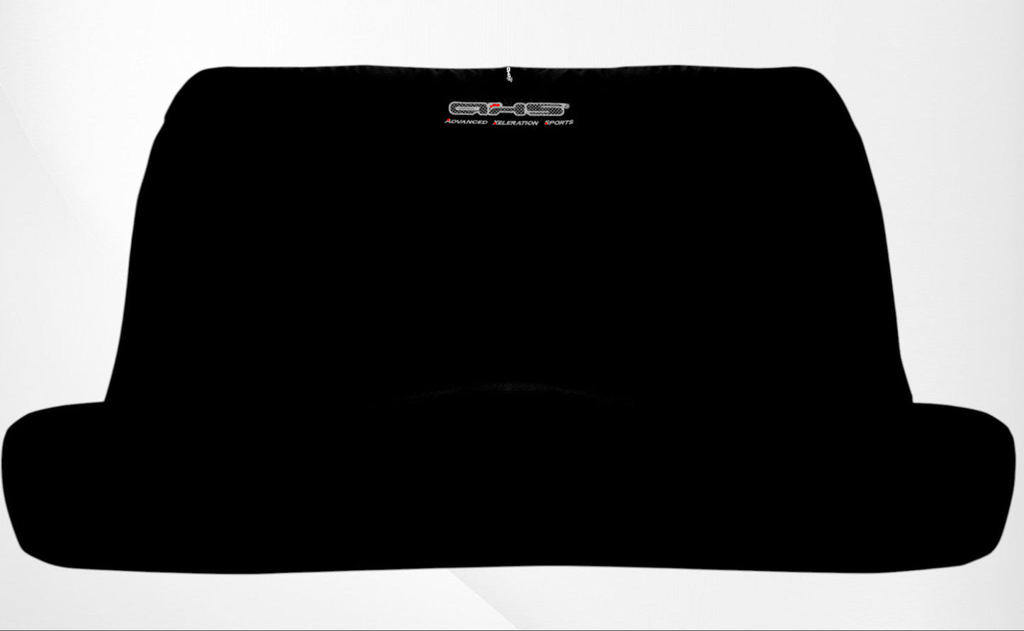 🇦🇺 Hand Made Classic Black AXS Rear Bench Car Seat Covers