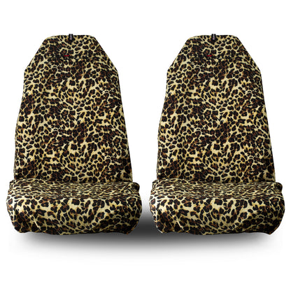 🇦🇺 Hand Made Leopard Print Classic AXS Pro Sports Slip On Seat Covers 🇦🇺
