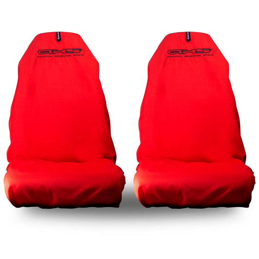 🇦🇺 Hand made AXS Classic Red Slip-on Pro Sports Recaro-Bride Seat Covers