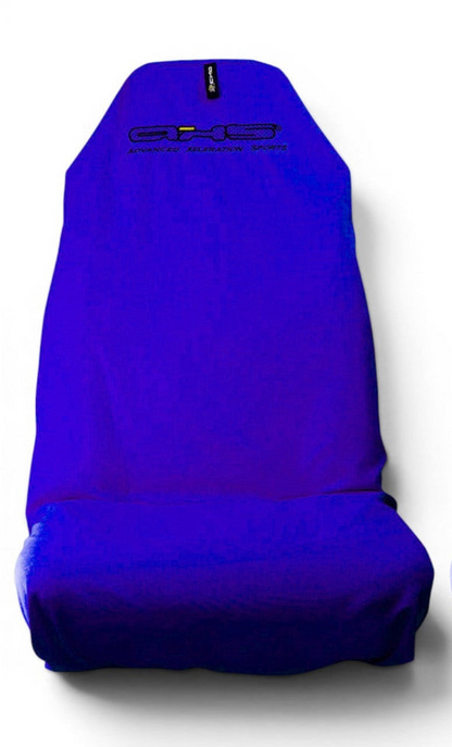 🇦🇺 Hand made AXS Classic Royal Blue Slip-on Pro Sports Recaro-Bride Seat Covers