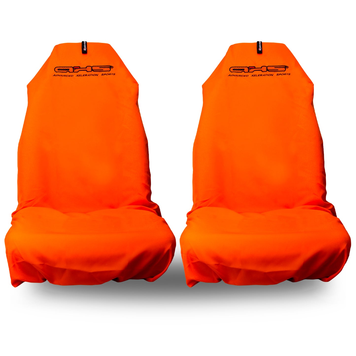 🇦🇺 Hand Made Classic Bright Orange AXS Pro Sports Slip On Seat Covers